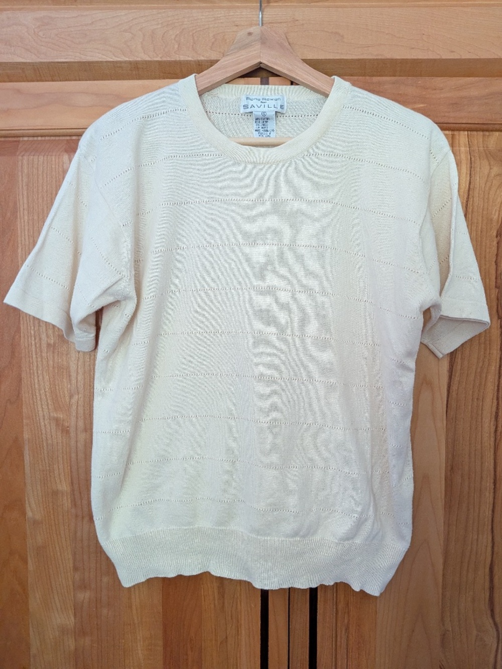 Butter Yellow Short Sleeve Sweater